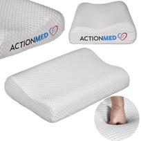 ActionMed Cervical Med Pillow, ortopedinė pagalvė, balta, 55x36x12 cm