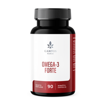 zuvu taukai 90 - GAMTOS NAMAI OMEGA-3 FORTE, 1000 mg, 90 kapsulių - 1 nuotrauka