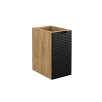 vonios spintele comad - Apatinė vonios spintelė COMAD LUXOR BLACK 81-30-1D, ąžuolo/juoda - 1 nuotrauka