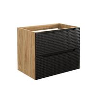 Vonios spintelė COMAD Luxor Black 82-70-2S. juoda