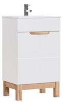 Vonios spintelė COMAD BALI WHITE 824 -50 CM FSC, balta