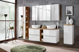Vonios spintelė COMAD CAPRI WHITE 830B FSC, balta