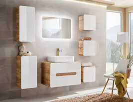 Vonios spintelė COMAD ARUBA WHITE 830 FSC, balta