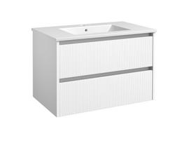 Vonios spintelė RB BATHROOM CITY WHITE MAT 100, be praust., baltos sp., 99 x 50 x 45,5 cm