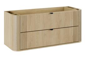 vonios spintele 120 cm - Vonios spintelė COMAD Nordic Cremona, 120x45.8x52 cm, ąžuolo - 1 nuotrauka