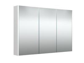 blizgios vonios spinteles - Vonios spintelė RB BATHROOM LUNA 100, su veidrodžiu, baltos sp., 98,2 x 65 x 12 cm - 1 nuotrauka