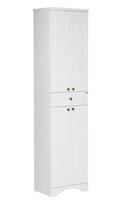 Vonios spintelė RB BATHROOM RETRO RETU48, 48.4x30.8x187.1 cm, balta