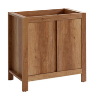 vonios spintele pastatomui praustuvui - Vonios spintelė COMAD CLASSIC OAK 821 -80CM FSC, ąžuolo - 1 nuotrauka