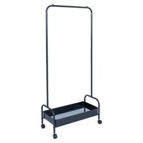 Drabužių kabykla Evelekt FRASER 74x35xH168cm, juoda (Black)