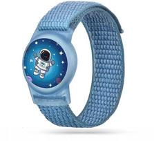 nailonas - Tech-Protect nailono dirželis Apple AirTag 1/2, mėlynas (Blue) - 1 nuotrauka