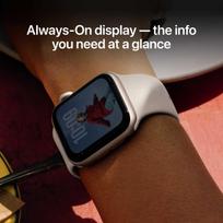 Apple Watch SE 3 GPS 44mm Starlight Aluminium Case su Starlight Sport Band - M/L (Starlight)