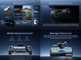 drone - Potensic Atom 2 Expansion Kit 4K HDR - 5 nuotrauka