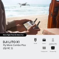 dji - DJI Lito X1 Fly More Plus Combo (DJI RC 2) - 1 nuotrauka