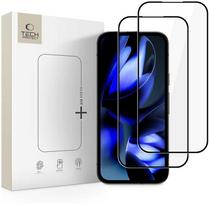 google pixel 9a stiklas - Tech-Protect "Glass Fit+" Apsauginis stiklas 2 vnt. Google Pixel 9A / 10A - Juodas (Black) - 1 nuotrauka