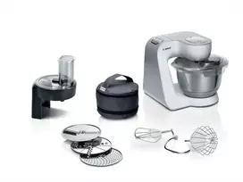bosch mum5 - Bosch MUM58210 Series 4, Virtuvinis kombainas, 1000 W, Baltas (White) - 1 nuotrauka