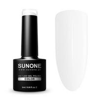 Sunone UV / LED Gel hibridinis nagų lakas B01 Blanka 5ml