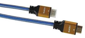 hdmi kabelis 5m - iBOX Cable HDMI to HDMI Blue 1.5m - 2 nuotrauka