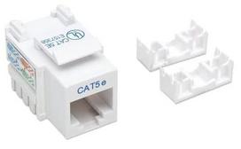 Intellinet Cat5e UTP Keystone Jack White 1pcs
