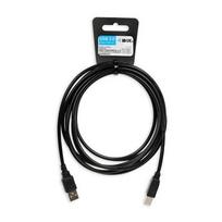 Equip Cable USB to USB Black 3 m