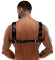 bdsm - Vyriškas suvaržymo diržas "Zado" - 5 nuotrauka