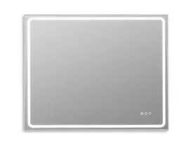Vonios veidrodis FOCCO MIA DEFOGGER, 100 x 80 cm, LED 3000-6000K, su dimer., antiras. f-ja