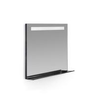 Vonios veidrodis FOCCO CAROL 80 x 80 cm, juodos sp., LED 4000 K