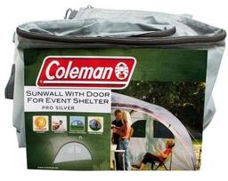 lauko durys senukai - Siena pavėsinei Coleman Event Shelter Sunwall and Door, 365 cm, sidabro sp. - 1 nuotrauka