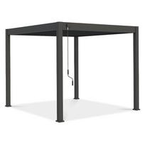 Pavėsinė Pergola Elegance, 309 x 256 cm, antracito sp.
