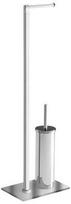 Gedy Maine Toilet Paper Holder And Brush Stand Chrome 7832-13