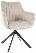 Valgomojo kėdė Azalia Velvet AZALIAVCJBE, smėlio (Beige)