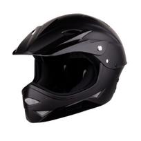 m dydis - Force Downhill Junior vaikiškas šalmas S/M, Juodas (Black) - 1 nuotrauka
