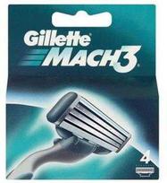 Gillette Mach3 Fresh Clean skutimosi peiliukai, 4 vnt.