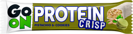 GO ON proteino batonėlis PROTEIN CRISP, Pistachio & Cookies, 45 g