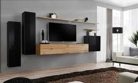 ASM Switch I Wall Unit Wotan Oak/Black