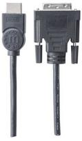 hdmi to dvi d cable - Manhattan Cable HDMI to DVI-D 1.8m - 2 nuotrauka