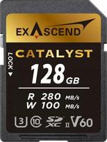 Exascend Catalyst 128GB SDXC UHS-II V60 + SD Adapter