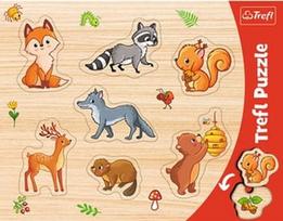 Trefl Frame Puzzle Forest Animals 7pcs 31307