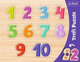 Trefl Frame Puzzle Numbers 10pcs 31304