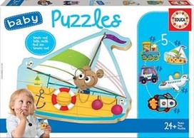 Educa Borras Baby Puzzles Vehicles II 3/4/4/4/5pcs 676102