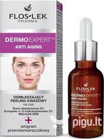 Naktinis rūgštinis veido šveitiklis nuo raukšlių Floslek Pharma Dermo Expert Anti Aging 30 ml