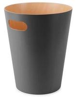 Umbra Woodrow Trashcan 7.5l Grey/Wood