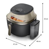 oro gruzdintuve philips 5000 - Philips 5000 serija NA547/07 7.2L Auksinė/Juoda (Gold/Black) - 2 nuotrauka
