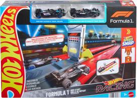 f1 hot wheels - Mattel Hot Wheels F-1 Dvikovos Trasa JKM88 - 1 nuotrauka
