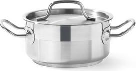 Hendi Profi Line žemas puodas su dangčiu, 2,8 L, 200 x 90 mm, 830208