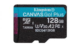 128 atminties - Kingston Canvas Go! Plus 128GB microSDXC UHS-I A2 V30 + SD Adapter - 5 nuotrauka