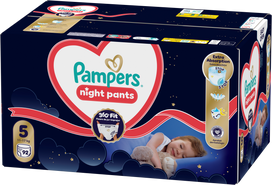 Pampers Night Pants, 5 dydis, 11-17 kg, 92 vnt