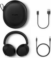 ausines noise cancelling - Philips TAH8000EBK/00 - 4 nuotrauka