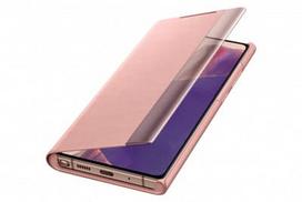 samsung galaxy note 20 - Samsung Clear View Book Cover For Samsung Galaxy Note 20 Bronze - 2 nuotrauka