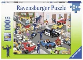 Ravensburger XXL Puzzle Police On Patrol 100pcs 104017