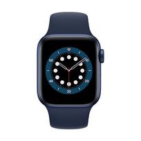 apple watch ismanieji laikrodziai - Apple Watch 6 GPS 40mm Blue Aluminium Case with Deep Navy Sport Band - 2 nuotrauka